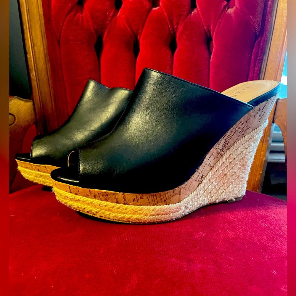 Charles David Espadrille Wedges